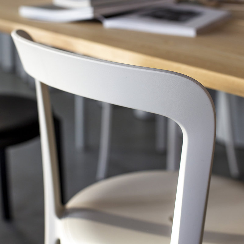 On & On Recycled PET Side Chair by E. Barber and J. Osgerby, White