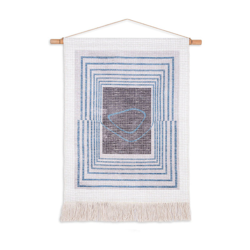 Peinture élégante en tissu décoratif, 23,6 po x 33,5 po | 60% polyester / 40% coton, épaisseur: 0,2 pouce | Parfait pour la décoration intérieure, les amateurs d'art et les idées de cadeaux uniques, les couleurs vives et le design durable