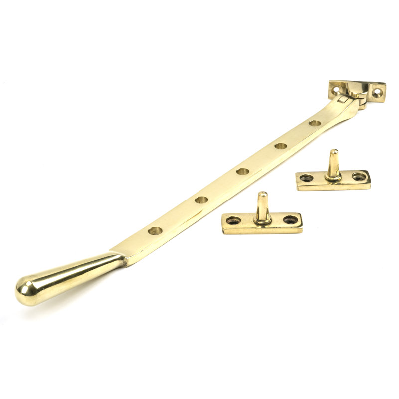 Newbury Stay Door Accessory, Polished Brass