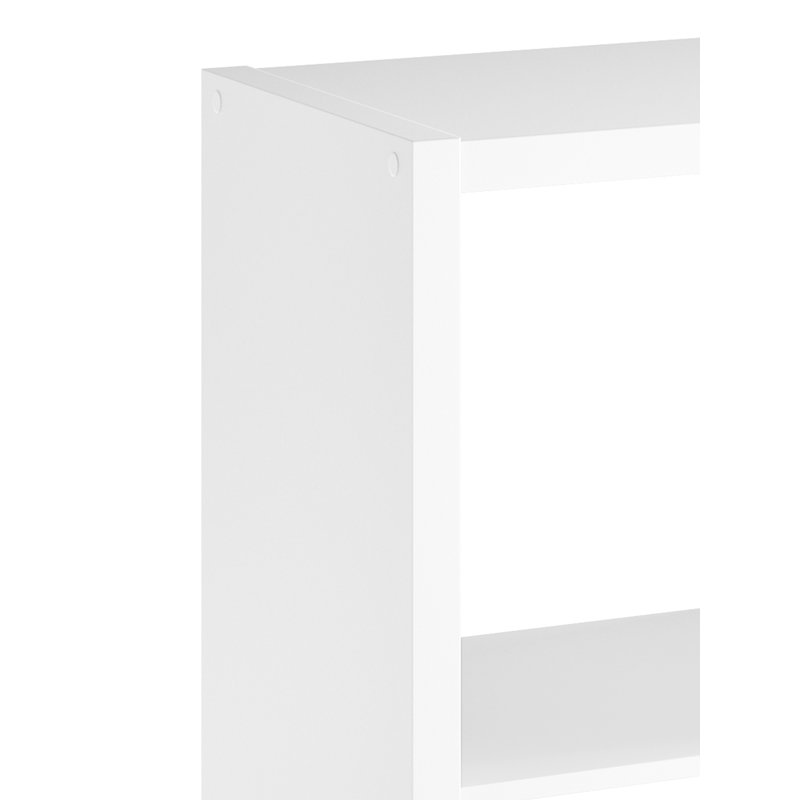 Bibliothèque à cubes H 30 "x l 15,87", Blanc