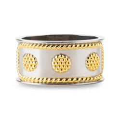 Juliska Bright Satin/Gold Berry & Thread Napkin Ring