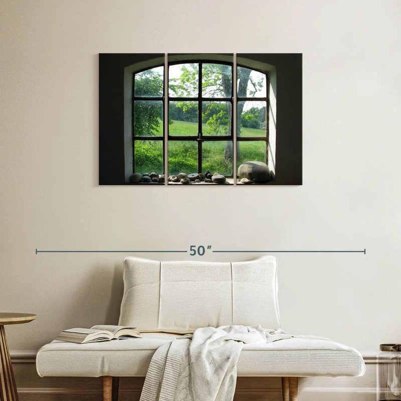 Lilie Old Stable Window, 24" H x 38" W