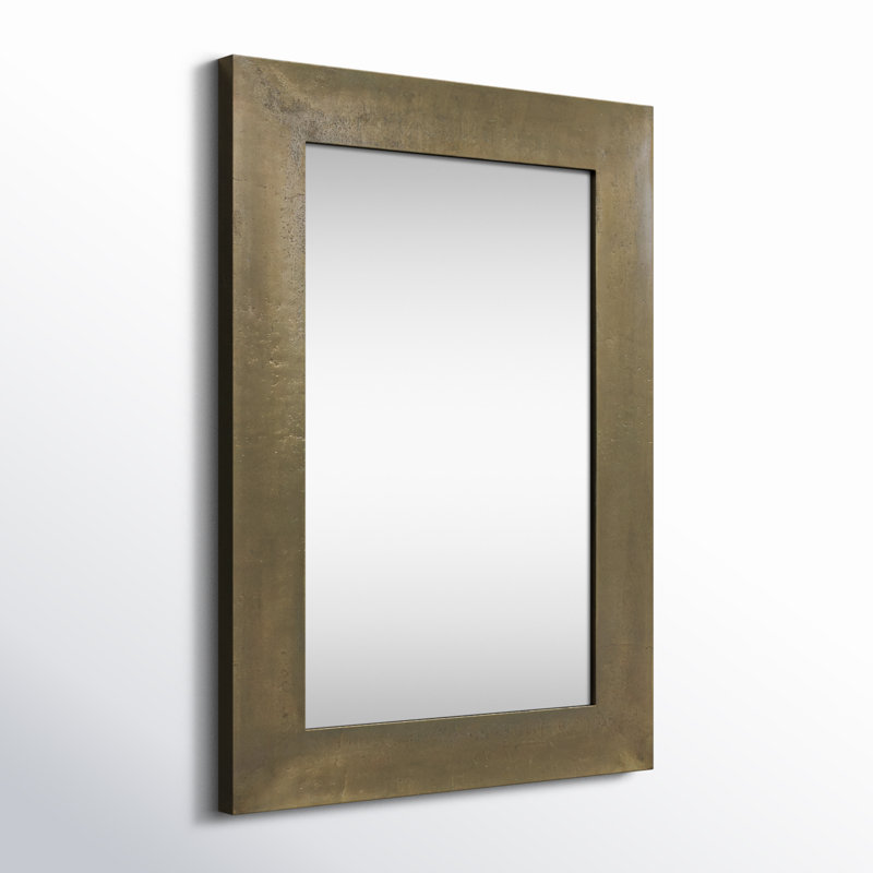 Miroir rectangulaire en bois