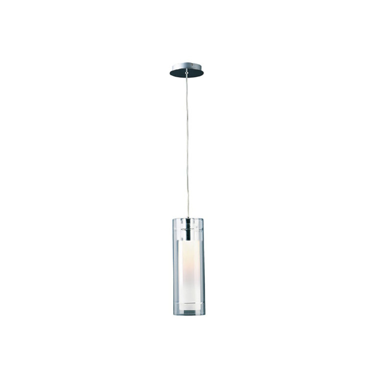 Mini-luminaire suspendu 1 lumière Frost
