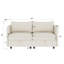 Canapé 2 places avec rangement Mid-Century Modern