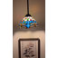 Luminaire suspendu en bronze 1 lumière Tiffany