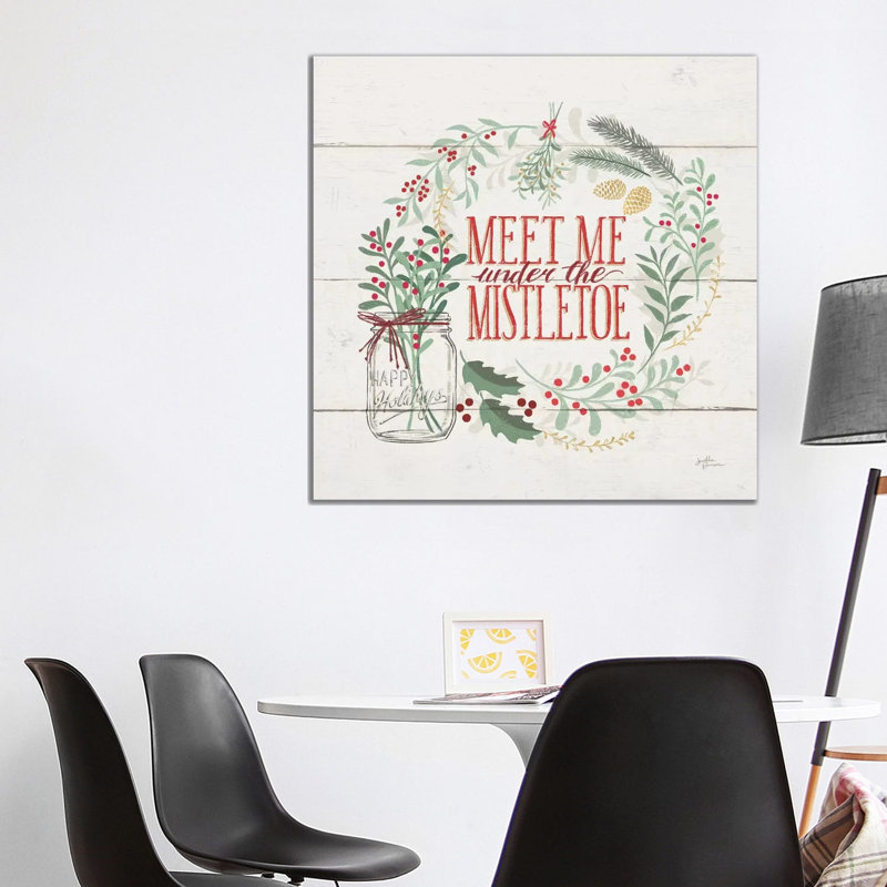 Seasons Greetings V by Janelle Penner - Wrapped Canvas Print, 93.98 cm H x 93.98 cm W x 1.91 cm D