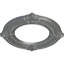 Médaillon de plafond H 11,125 po x l 11,125 po x P 0,625 po Benson-27780623