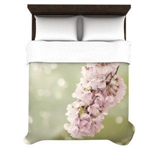 Blossom Modern & Contemporary Floral Duvet Cover