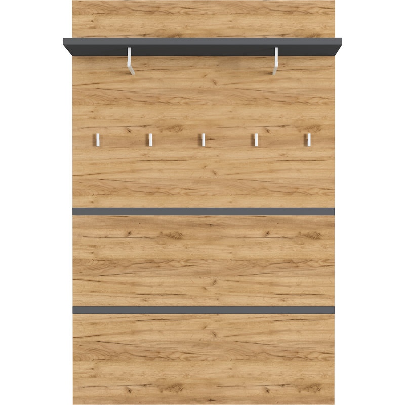 Elise Wall 5 - Hook Wall Mounted Coat Rack
