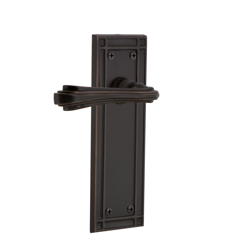 Figurine de mission double avec levier fleur, Bronze intemporel