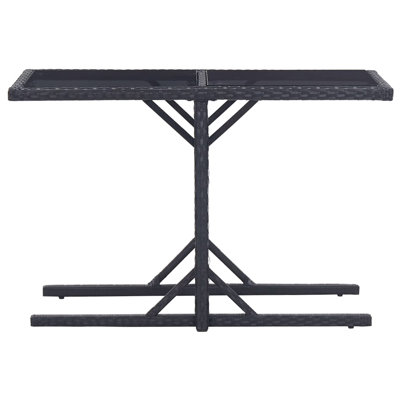 Ansen Rattan Dining Table