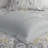 6 Piece Cotton Comforter Set Grey