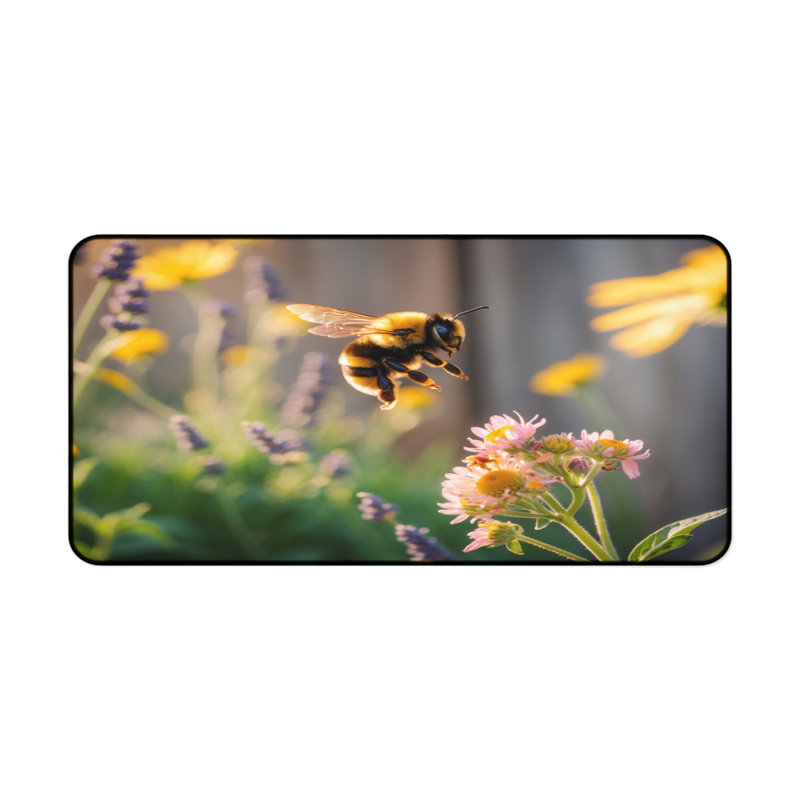 Polyester Desk Pad, 14.4x12.1