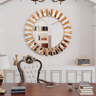 Fredi Glass Frame Mirror