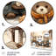 «Winter Nursery Teddy Bear Snuggles II» - Art mural en métal pour ours en peluche-1621369104