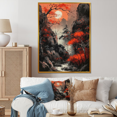 Lune de Sherburne et érable japonais III
