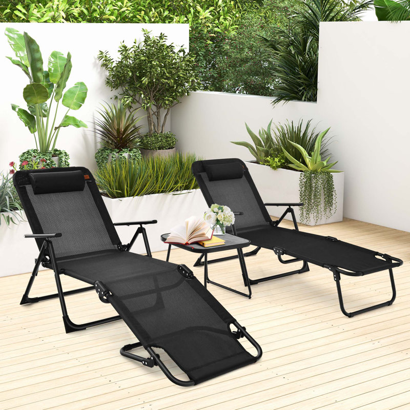 Chaise longue d'extérieur Parbha