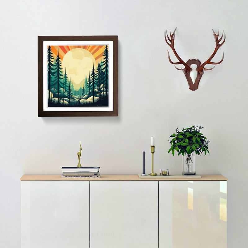 Winter Forest No.3 - Framed Print
