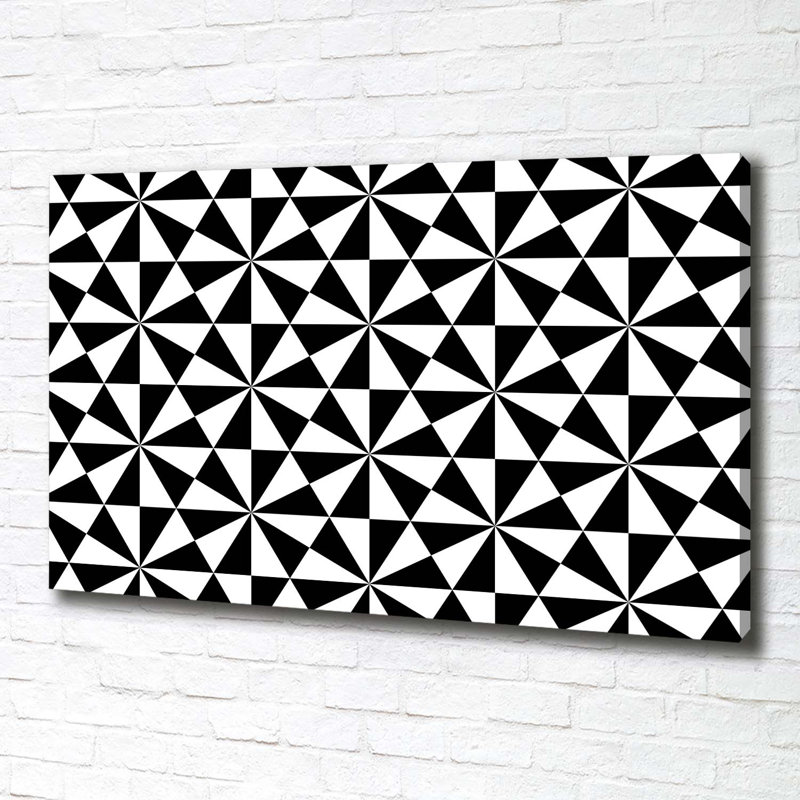 Geometric Background - Wrapped Canvas Print