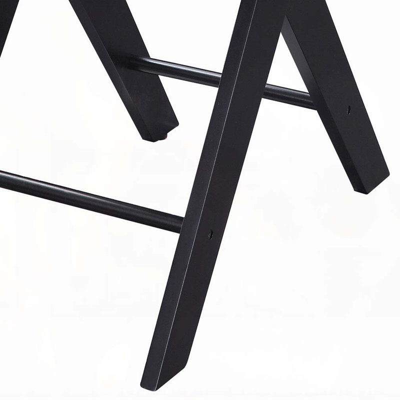 Burgundy Side Table with USB Ports, Burgundy