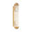 2-light Skyscraper Art deco Ribbed Glass Rod Cylindrical Wall Sconce-1198561369