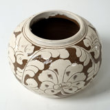 Approx. 4.7 Inches Amalfi Double Glazed Round Vase (5.9" Opening)