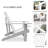 Outsunny Wooden Adirondack Chair, Outdoor Patio Lawn Chair With Cup Holder, Weather Resistant Lawn Furniture, Classic Lounge For Deck, Garden, Backyard, Fire Pit, White