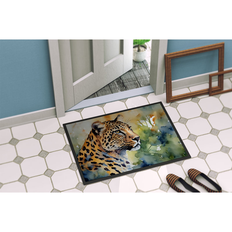 Lillee Non-Slip Doormat, l 24 po x L 36 po