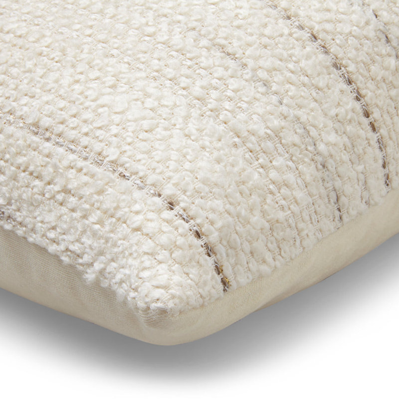 Housse de coussin rectangulaire en mélange de coton Chalet