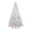 6' Pre-Lit Medium Flocked White Pine Artificial Christmas Tree - Clear Lights