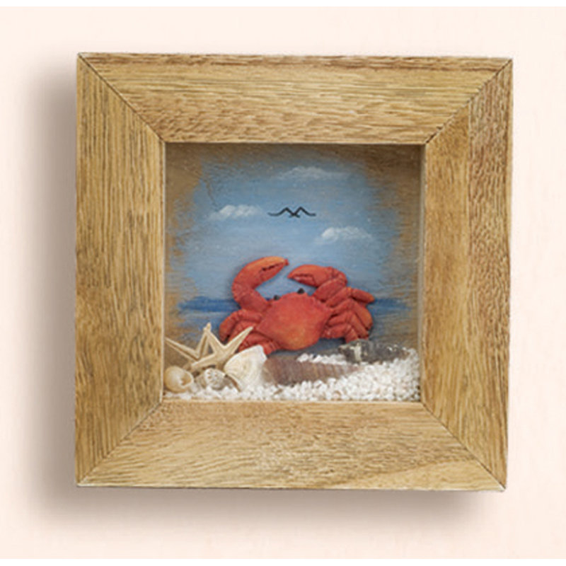 Sculpture de structure en 3d crab Benito