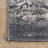 Withered Machine Woven / Power Loomed Performance Gray Rug-1410641388