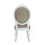Chaise d'appoint rembourrée King Louis-343370152