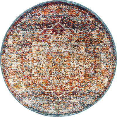Tapis traditionnel Charian oriental crème