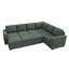 Canapé-lit modulaire en U avec rangement Anureet Latitude Run®-1047919763