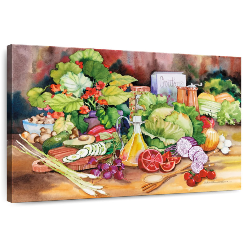 Yarlin Chili And Rose Peppers, 26" H x 39" W