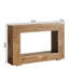 Console de style campagnard 47 pouces avec rangement - Table d'entrée rustique pour couloir-17285233