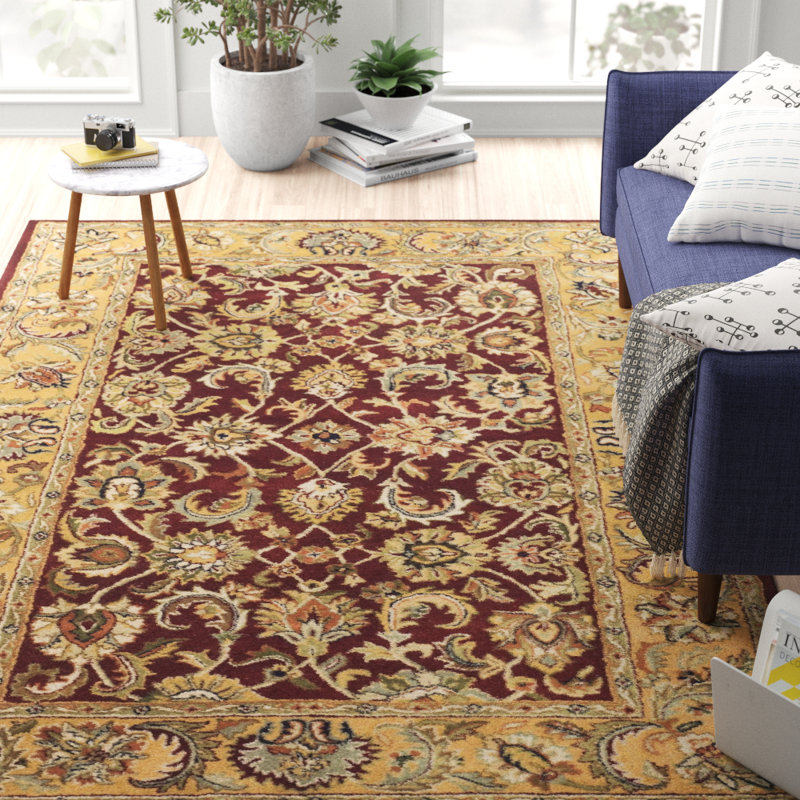 Alger Classic Hand Tufted Wool Oriental Rug, Rectangle 6' x 9'