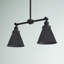 Lustre 2 lumières à abat-jour Donovan-700336302-700336314-700336315