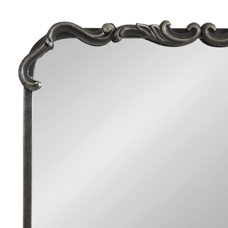 Miroir mural Ornate, Noir