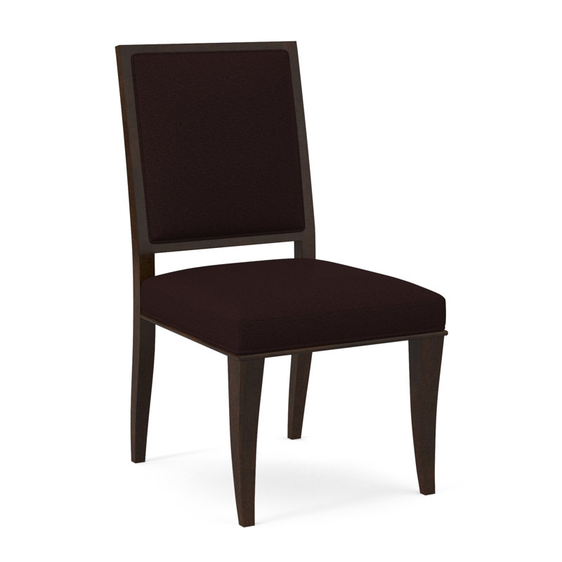 Princeton Dining Chair, American Walnut, Filigree Ivory