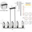 Luminaire chandelier 5 lumières (ampoule non incluse)-122879251