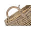 Rattan Log Basket with Lining