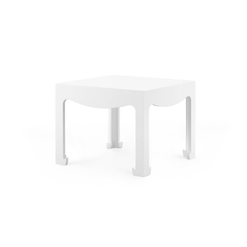 Jacqui Tea Table, Chiffon White
