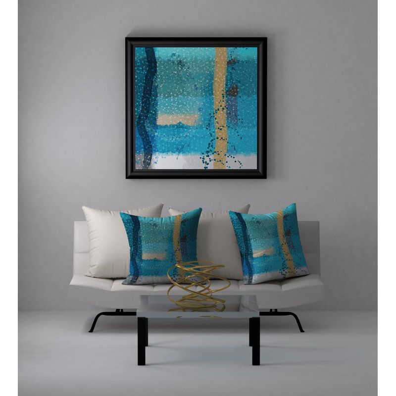 Housse de coussin décorative carrée et insert efficient Amazing, 18 po x 18 po