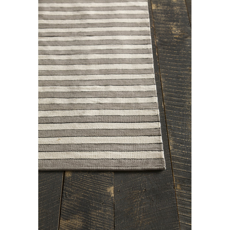 Chenille Striped Indoor Rug, 5' x 7'6"