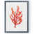Toile avec cadre gris