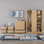 Tayce 4 Piece Bedroom Set (2 Drawer Bedside Chest X2, 5 Drawer Chest, 3 Door Wardrobe)-911536581