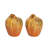 Multicolored Harvest Classic Pumpkin Salt and Pepper Shaker Set of 2